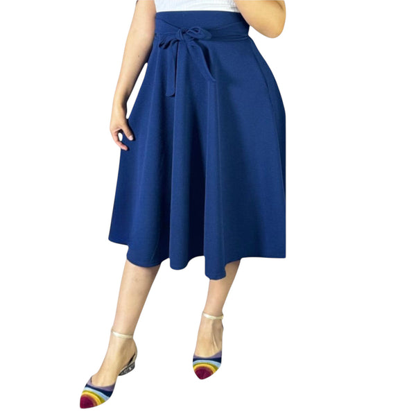Falda Midi Lazo Camila