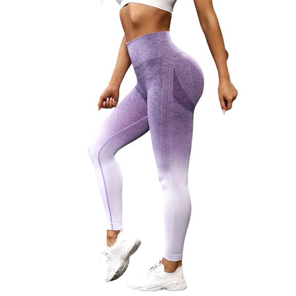Calza Deportiva Push Up Lila