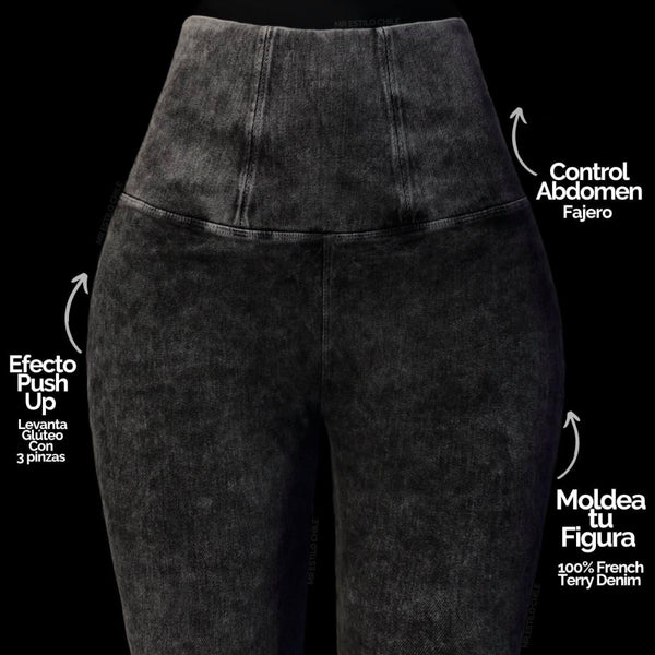 Jeans Fajero Reductor Peruano con Bolsillo trasero