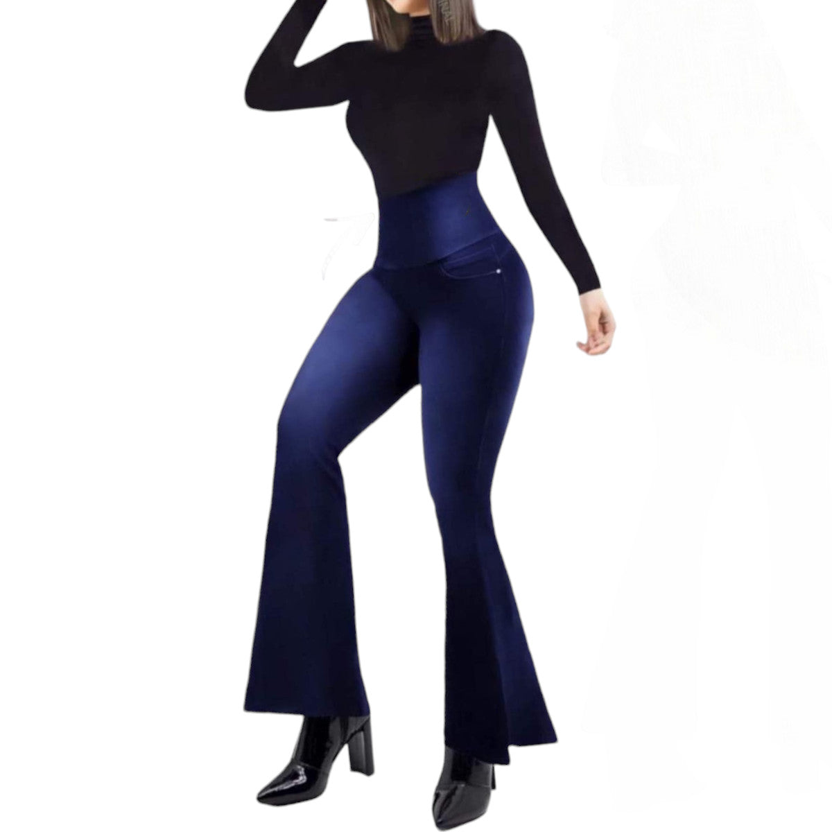 Jeans Fajero Flare Reductor Peruano
