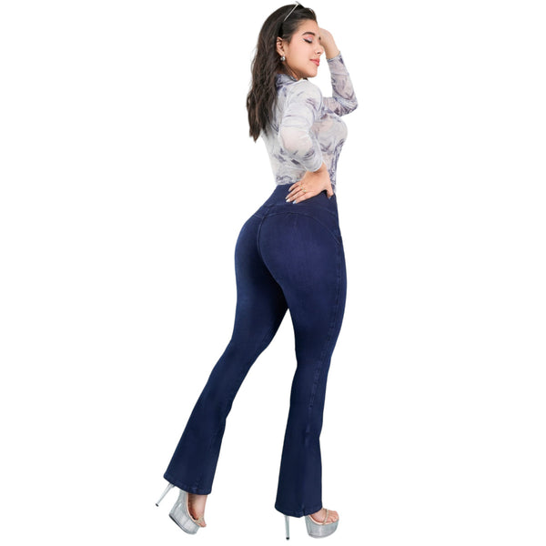 Jeans Fajero Flare Reductor Peruano