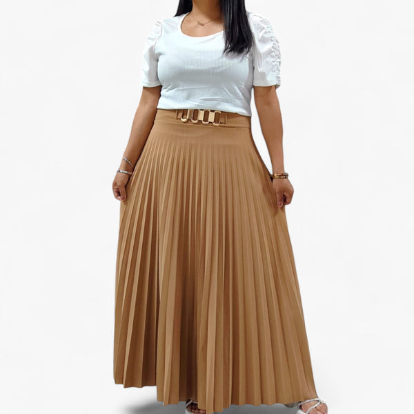 Falda Leticia con Hebilla