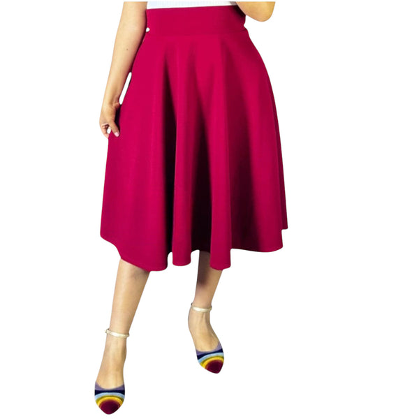 Falda Midi Lazo Camila