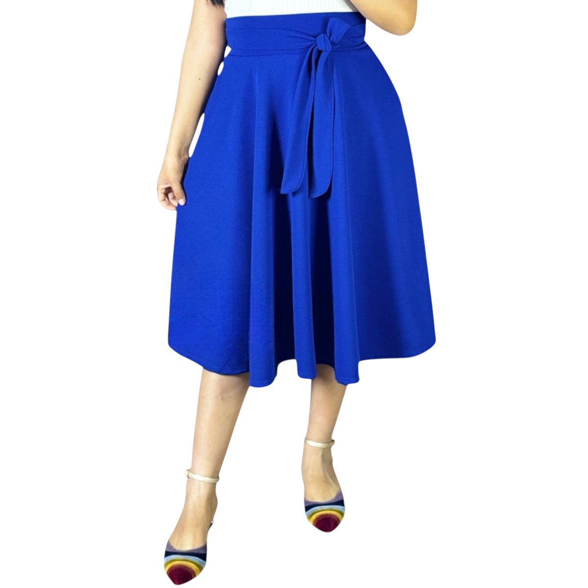 Falda Midi Lazo Camila