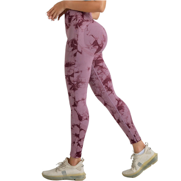 Calza Deportiva Push Up Tey dey Burdeo