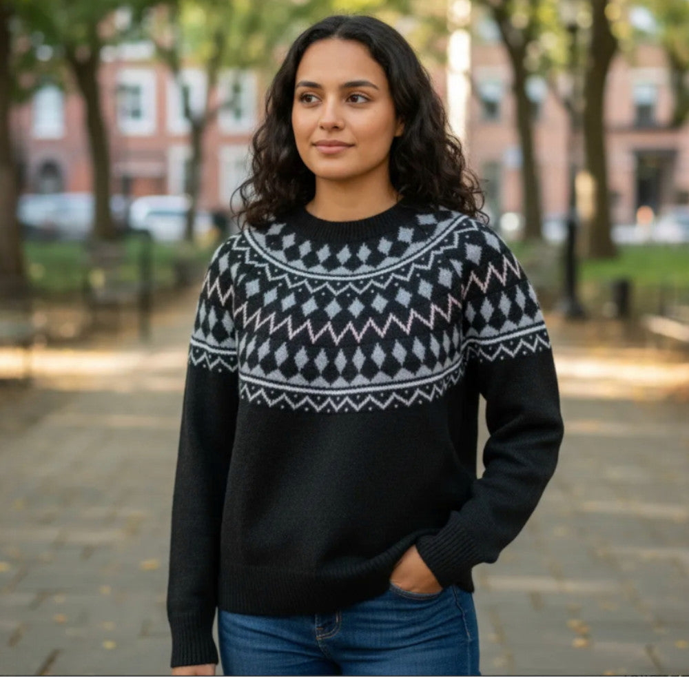 Sweater de Lana Etniko