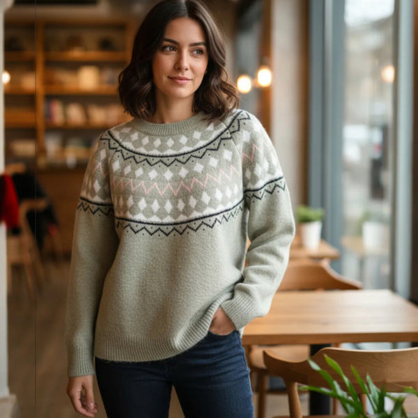 Sweater de Lana Etniko