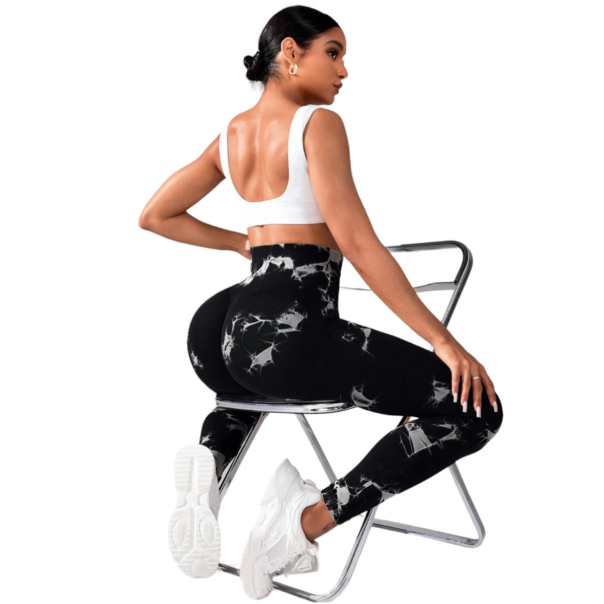 Calza Deportiva Push Up Tey dey Negro