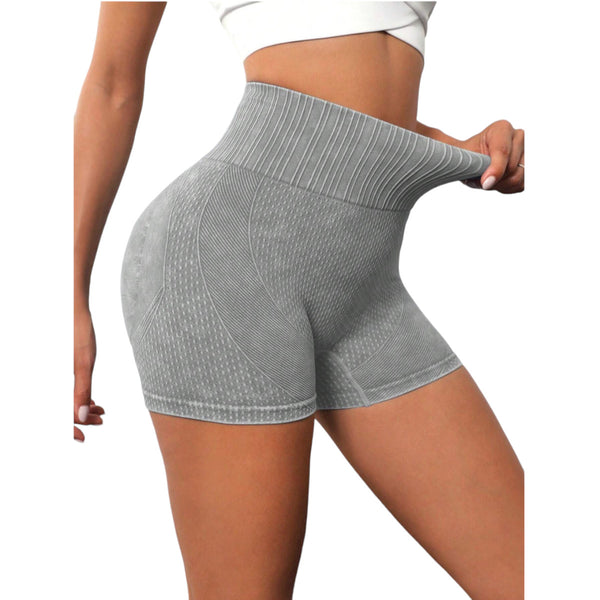 Short corto deportivo Yoga ciclismo Fitness gimnasio GRIS