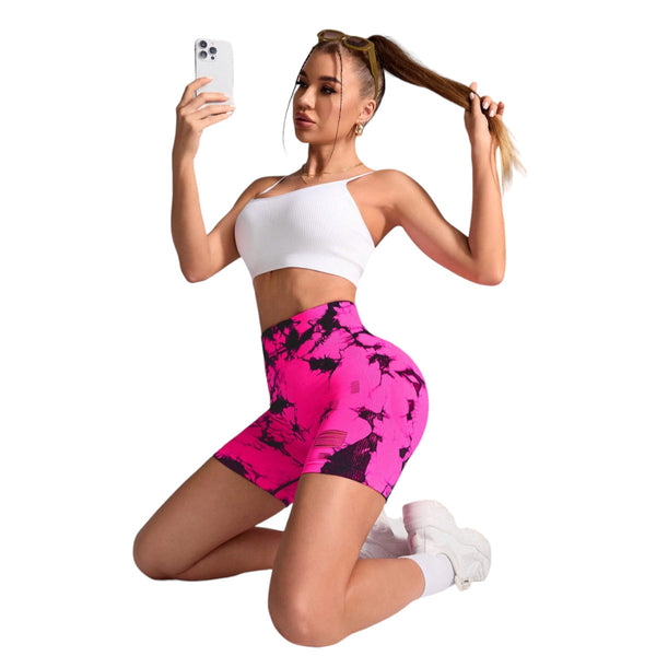 Short corto deportivo Push Up Tey dey Fucsia