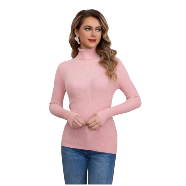 Sweater Beatle Cuello Alto Doble