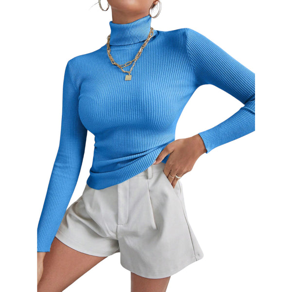 Sweater Beatle Cuello Alto Doble