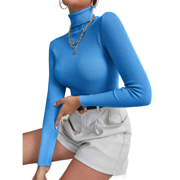 Sweater Beatle Cuello Alto Doble