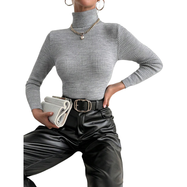 Sweater Beatle Cuello Alto Doble