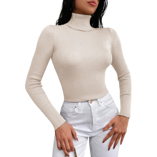 Sweater Beatle Cuello Alto Doble