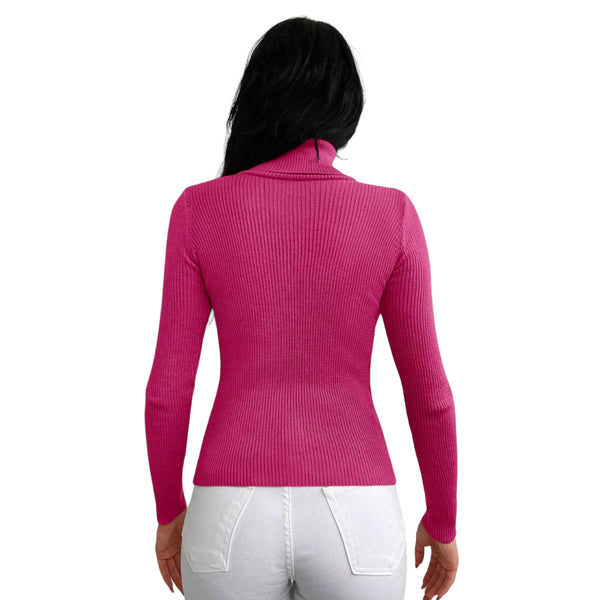 Sweater Beatle Cuello Alto Doble