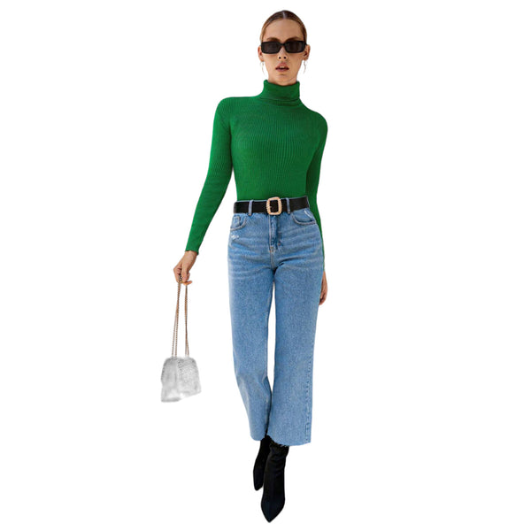 Sweater Beatle Cuello Alto Doble