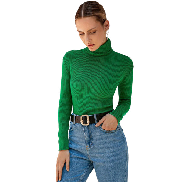 Sweater Beatle Cuello Alto Doble
