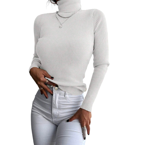 Sweater Beatle Cuello Alto Doble
