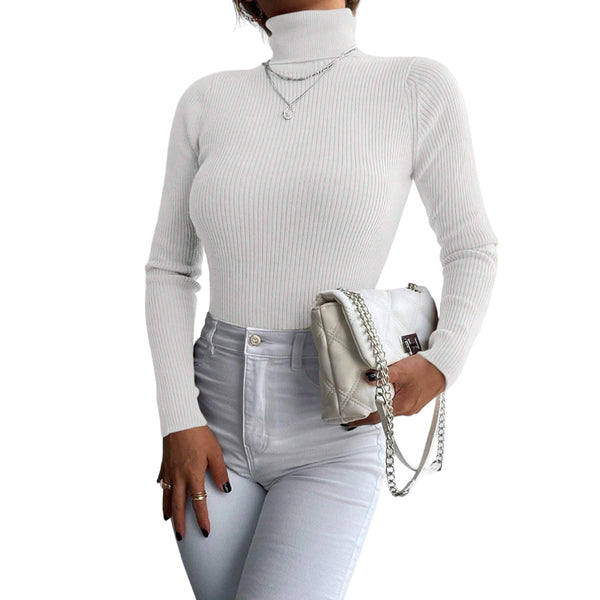 Sweater Beatle Cuello Alto Doble