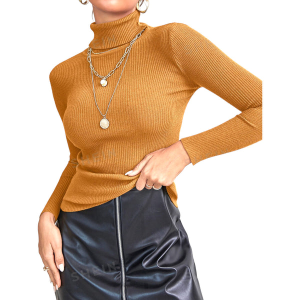 Sweater Beatle Cuello Alto Doble