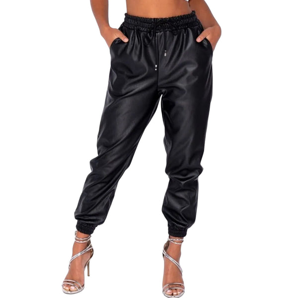 Pantalón Jogger Ecocuero