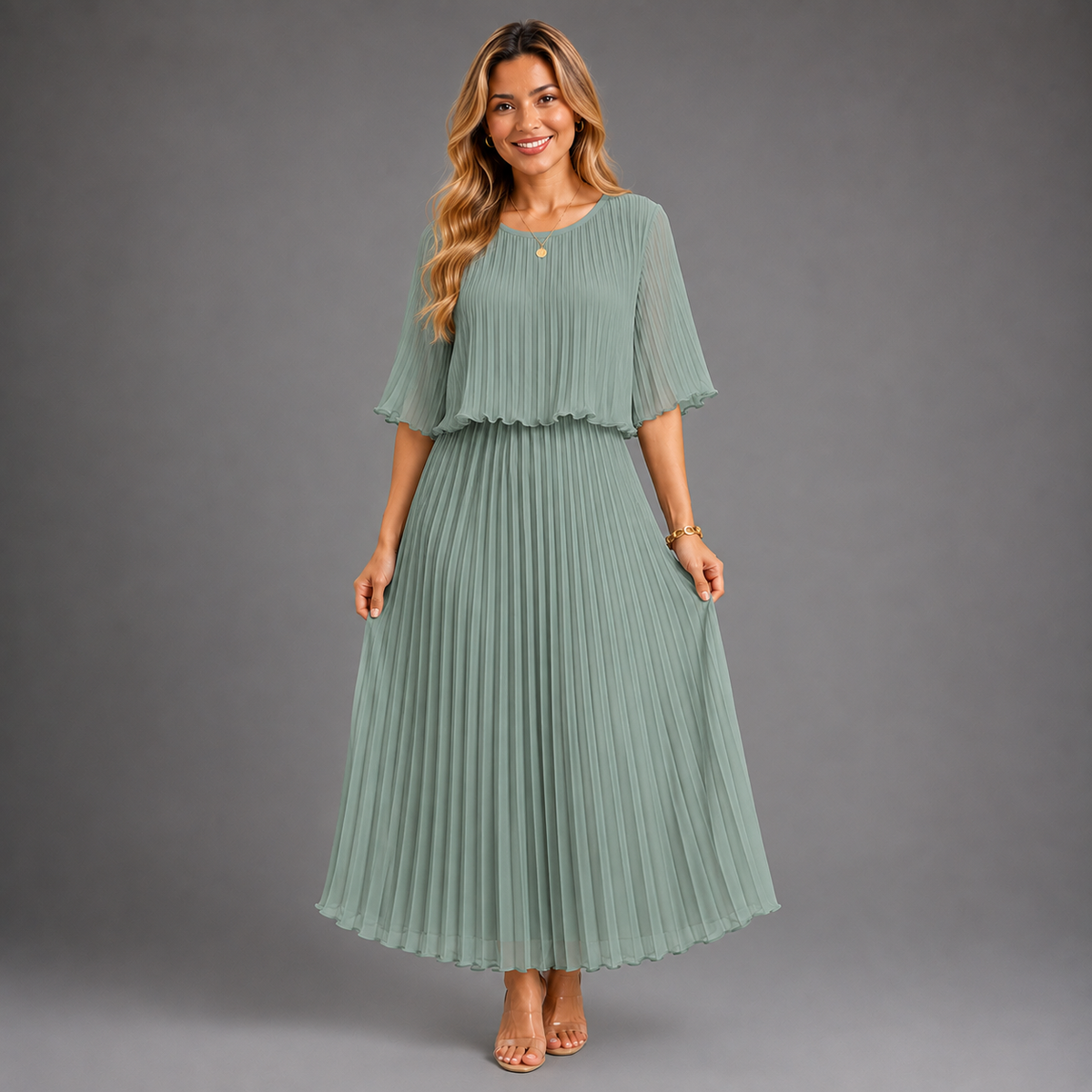 Vestido de Gaza Luciana