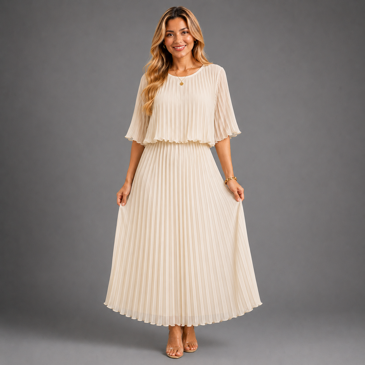 Vestido de Gaza Luciana