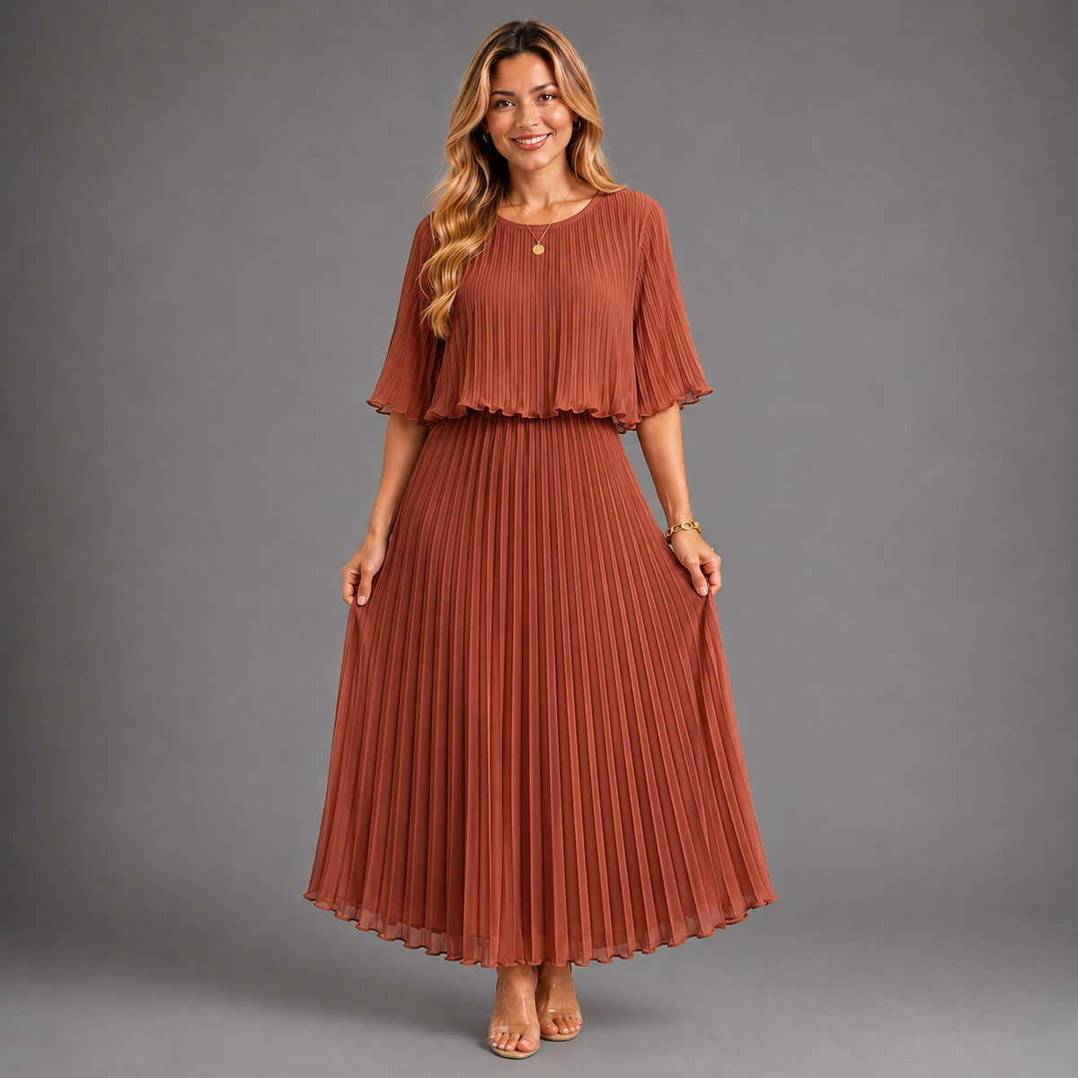 Vestido de Gaza Luciana