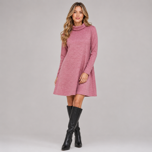 Vestido Corto Lanilla