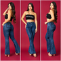 JEANS FLARE PATA ELEFANTE