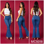JEANS FLARE AZUL