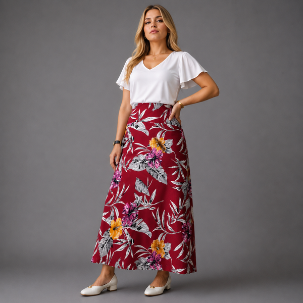 Maxi Falda Larga Teresa