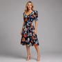 Vestido Midi Manga Princesa karina