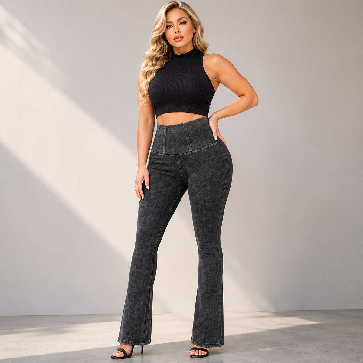 Jeans Fajero Flare Reductor Peruano