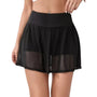 Falda Plato Bikini Short Trasparente