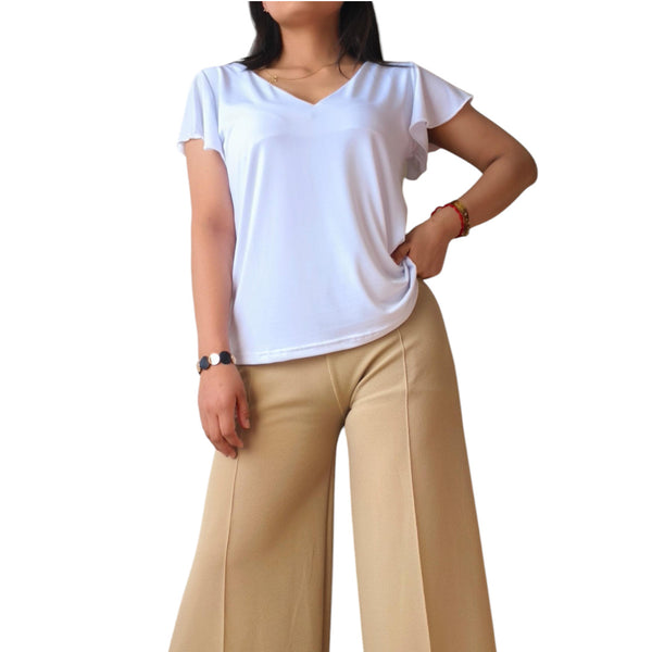 Polera Lucia Maga Princesa Blanco
