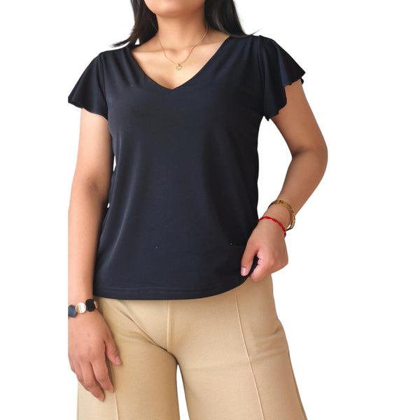 Polera Lucia Maga Princesa Negro
