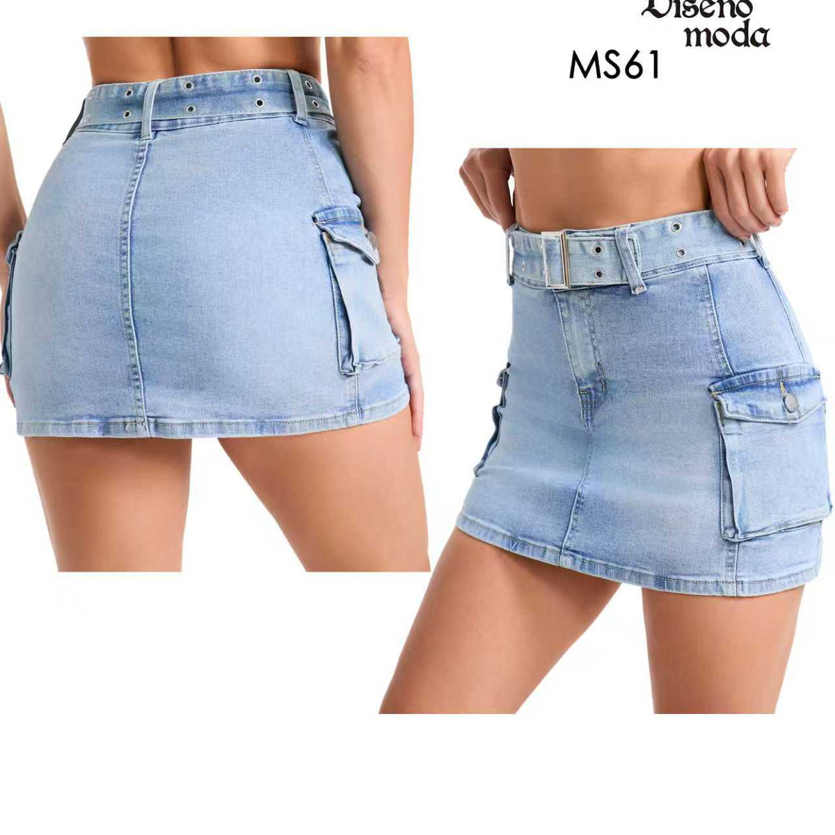 Falda Short Jeans